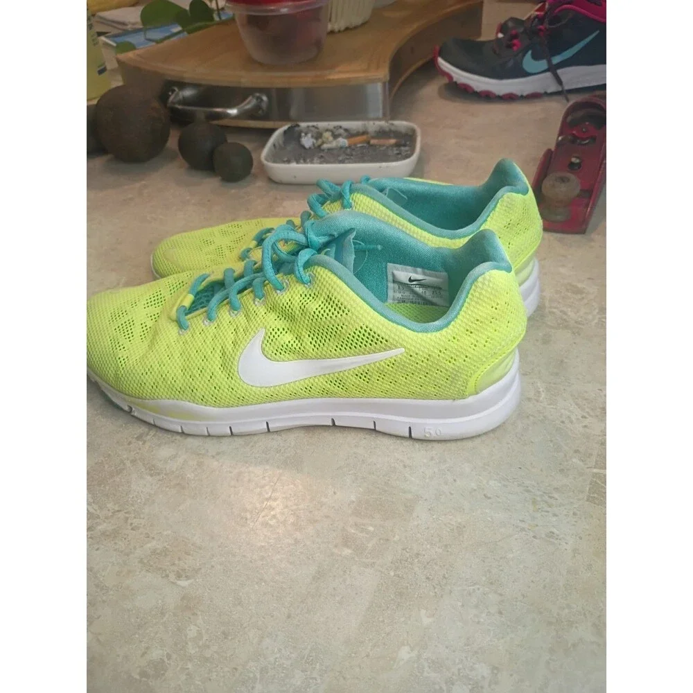 NIKE Free 5.0 TR Fit 3 Size-8.5 Breathe Womens Running Training Shoe Yellow
